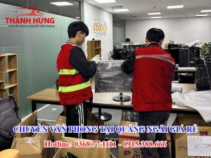 Chuyển Văn Phòng Quảng Ngãi Giá Rẻ