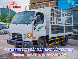 Cho Thuê Xe Tải Tại Đắk Lắk Uy Tín