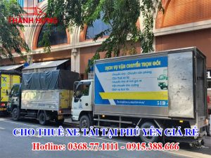 Cho Thuê Xe Tải Tại Phú Yên Giá Rẻ